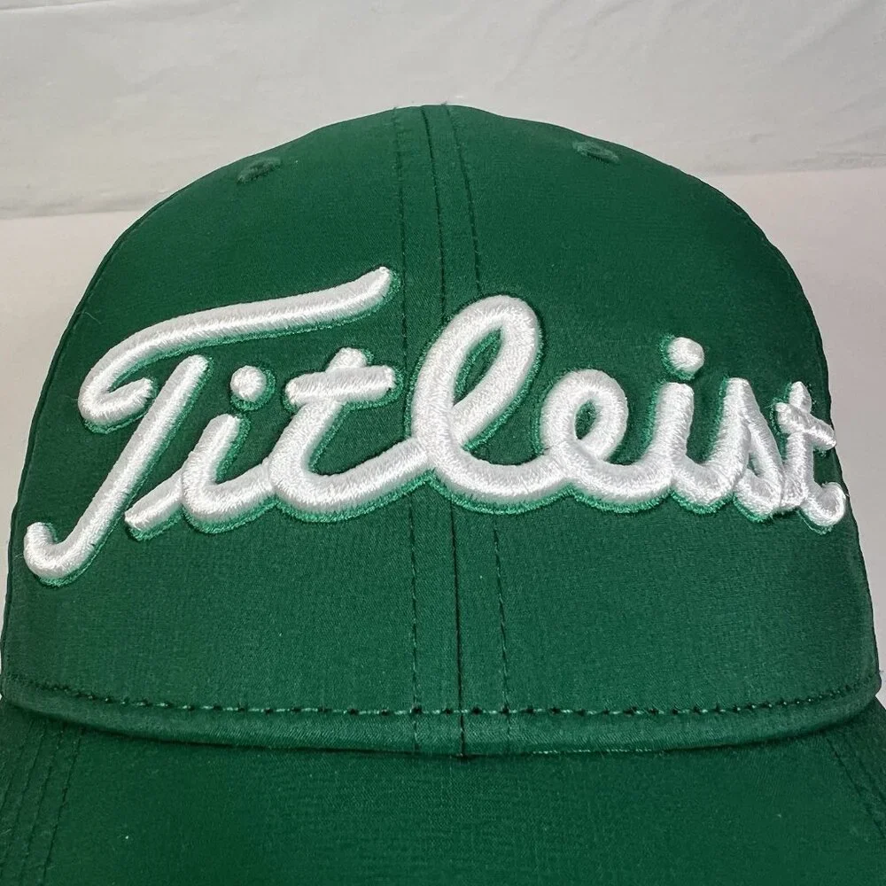 Titleist Golf Hat Adjustable Strapback Green White Korn Ferry Maine PGA Tour - Picture 8 of 10
